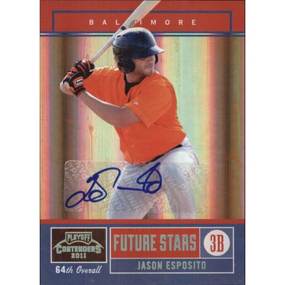 2011 Playoff Contenders Future Stars Autographs #16 Jason Esposito/199
