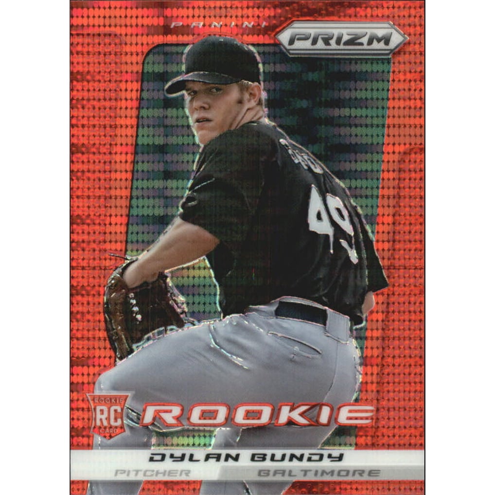 2013 Panini Prizm Prizms Red Pulsar #232 Dylan Bundy