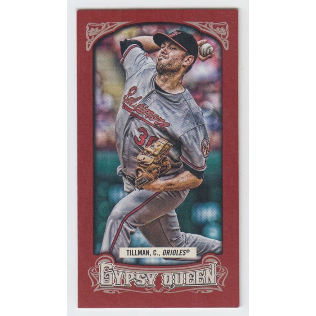 2014 Topps Gypsy Queen Mini Red #279 Chris Tillman