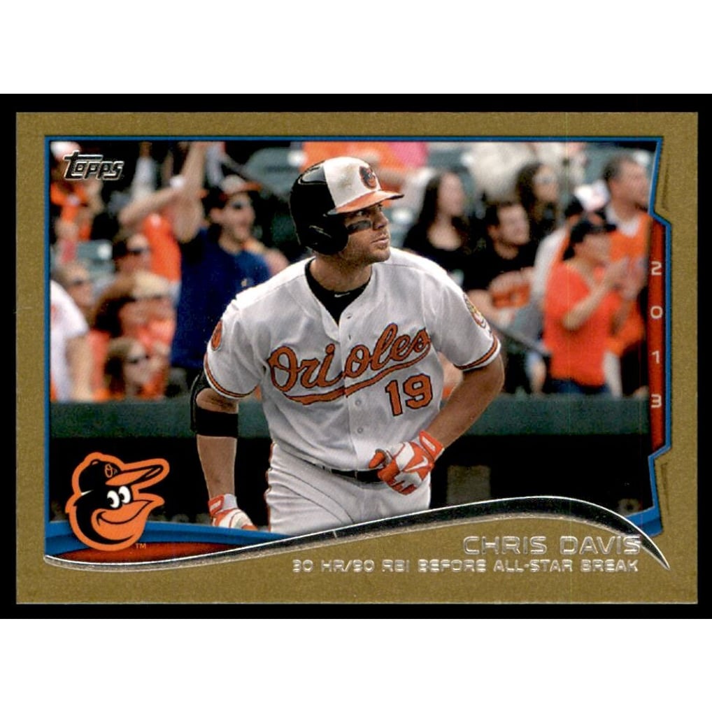 2014 Topps Mini Gold #47 Chris Davis HL
