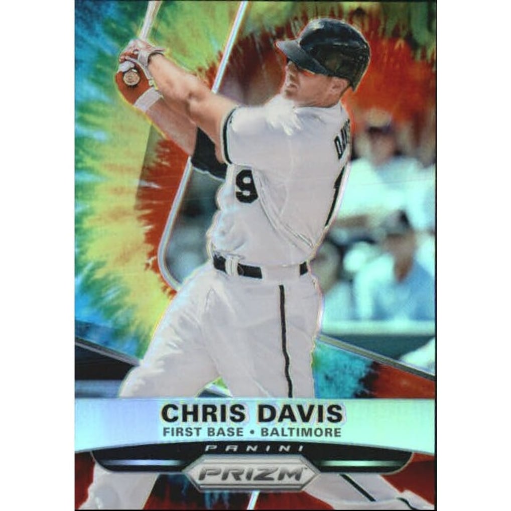2015 Panini Prizm Prizms Tie Dyed #43 Chris Davis