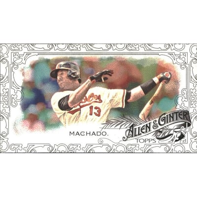 2015 Topps Allen and Ginter Mini Black #179 Manny Machado