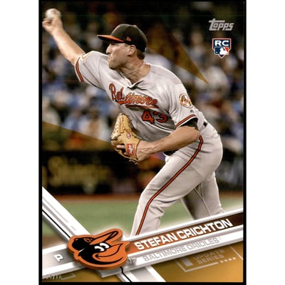 2017 Topps Update 5x7 Gold #US255 Stefan Crichton