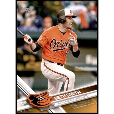 2017 Topps Update 5x7 Gold #US42 Seth Smith