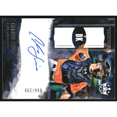 2018 Diamond Kings DK Rookie Materials Signatures #7 Chance Sisco/299