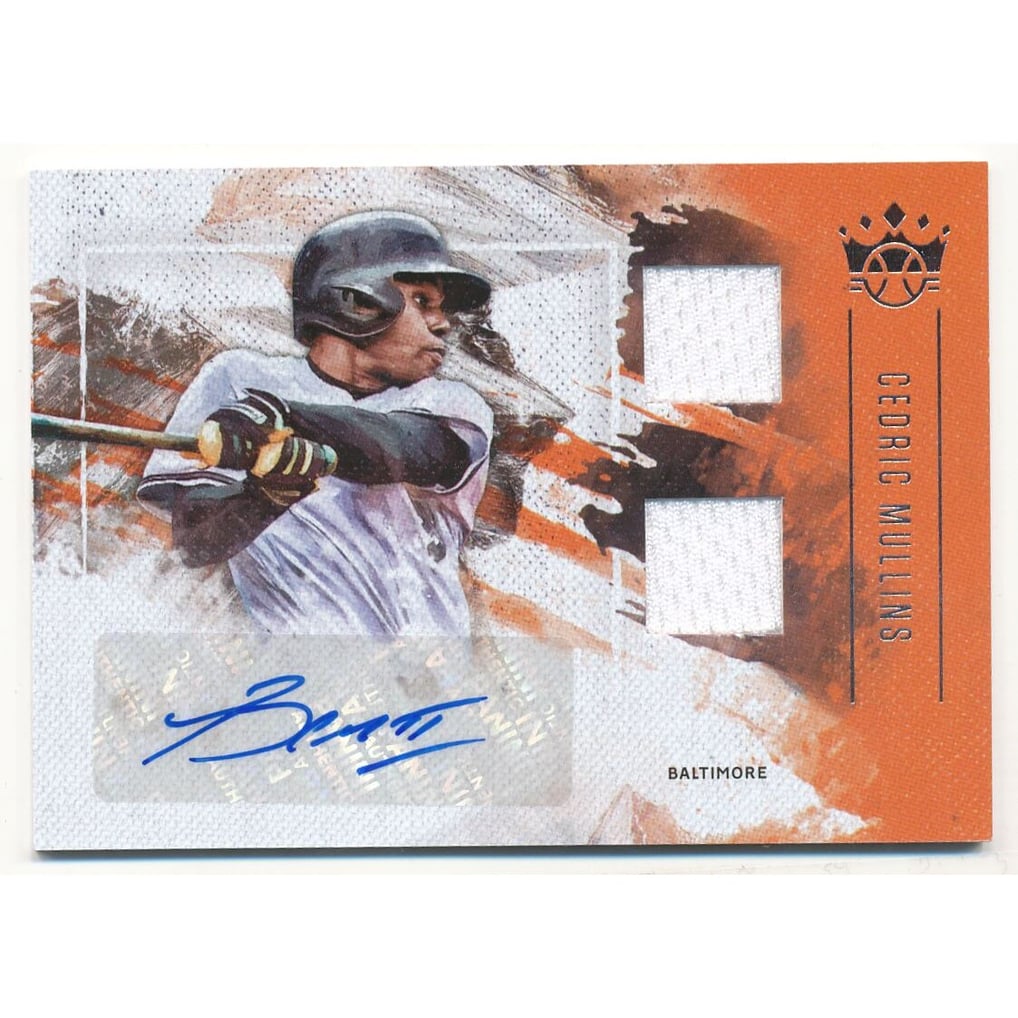2019 Diamond Kings DK Material Signatures #5 Cedric Mullins