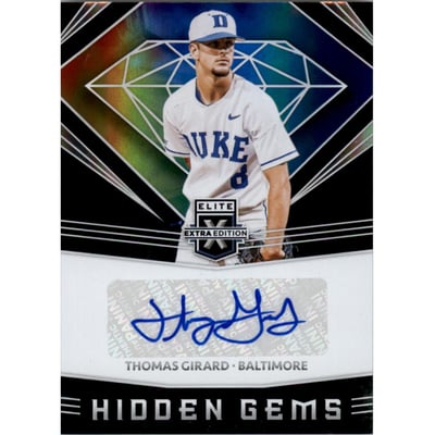 2020 Elite Extra Edition Hidden Gems Autographs #6 Thomas Girard
