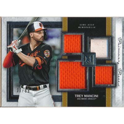 2020 Topps Museum Collection Primary Pieces Quad Relics #SPQRCS Chris Sale