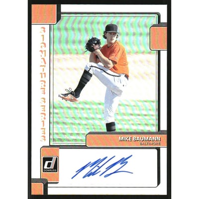 2022 Donruss Signature Series #29 Mike Baumann