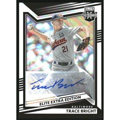 2022 Elite Extra Edition Signatures #137 Trace Bright