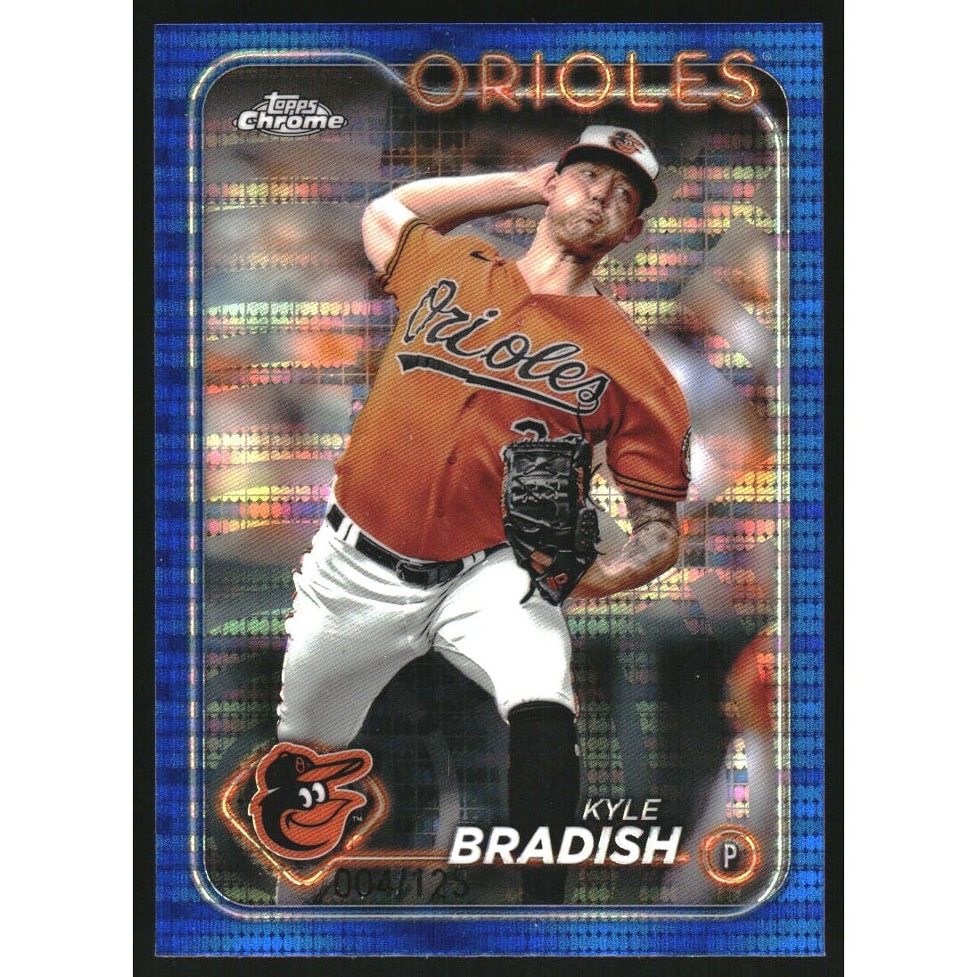2024 Topps Chrome Blue Sonar Refractors #69 Kyle Bradish