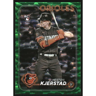 2024 Topps Green Foil #394 Heston Kjerstad