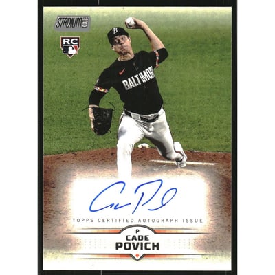 2025 Stadium Club Autographs #SCBACP Cade Povich