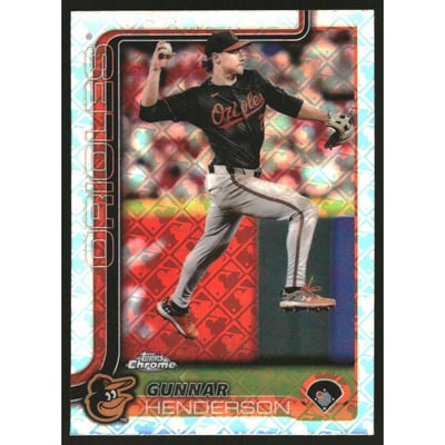 2025 Topps Chrome Logofractor #213 Gunnar Henderson