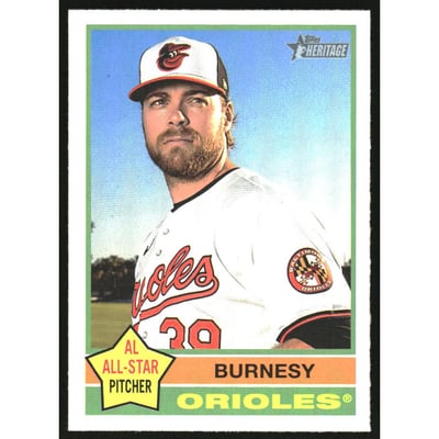 2025 Topps Heritage Nickname Variations #140 Corbin Burnes