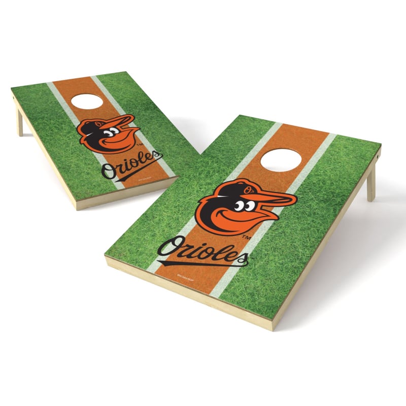 Baltimore Orioles Cornhole Wrap MLB Game City Skyline Skin Vinyl