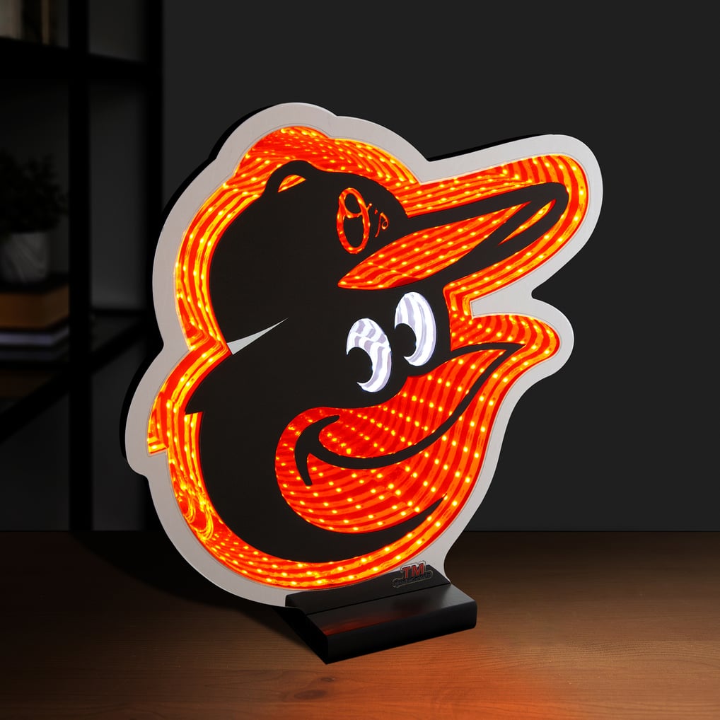 Baltimore Orioles LED Infinity Logo Light