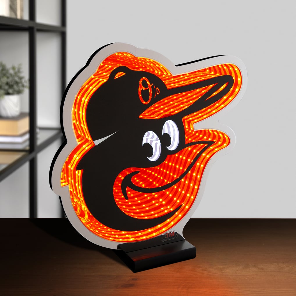 Baltimore Orioles LED Infinity Logo Light