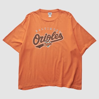 Baltimore Orioles Lee Apparel 2000s T-shirt - Orange - 2XL by Fanatics Real Vintage