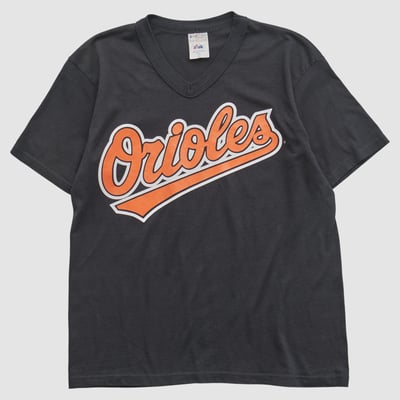 Baltimore Orioles Majestic 2000s T-shirt - Black - XS by Fanatics Real Vintage
