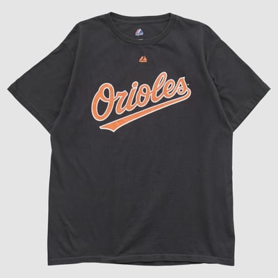 Baltimore Orioles Majestic 2010s T-shirt - Black - L by Fanatics Real Vintage