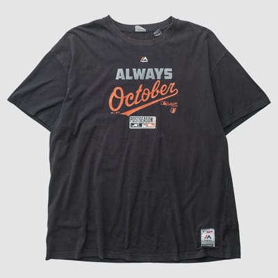 Baltimore Orioles Majestic 2014 T-shirt - Black - 5XL by Fanatics Real Vintage