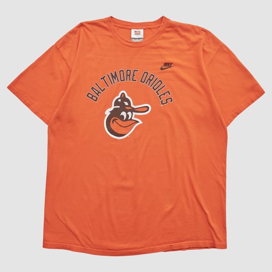 Baltimore Orioles Nike 2000s T-shirt - Orange - 2XL by Fanatics Real Vintage