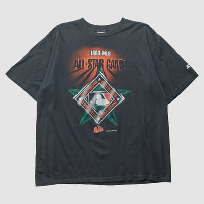 Baltimore Orioles Starter 1993 T-shirt - Black - 2XL by Fanatics Real Vintage