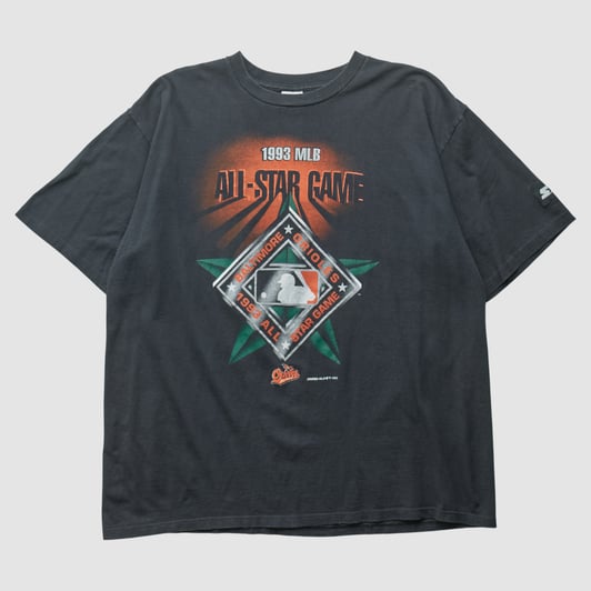 Baltimore Orioles Starter 1993 T-shirt - Black - 2XL by Fanatics Real Vintage