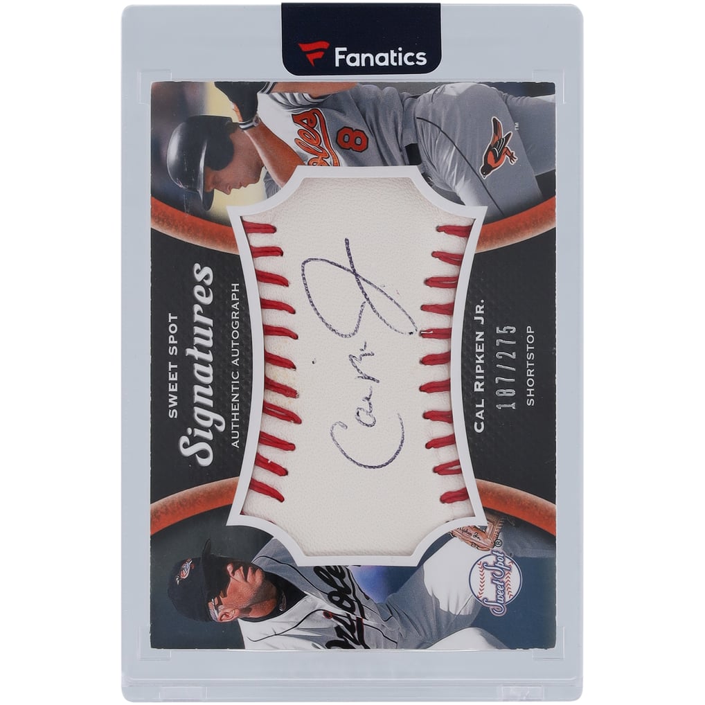 Cal Ripken Jr. Baltimore Orioles Autographed 2008 Upper Deck Sweet Spot ...