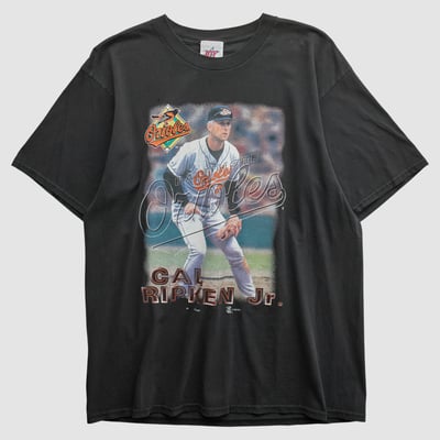 Cal Ripken Jr. Joy Athletic 1997 T-shirt - Black - L by Fanatics Real Vintage