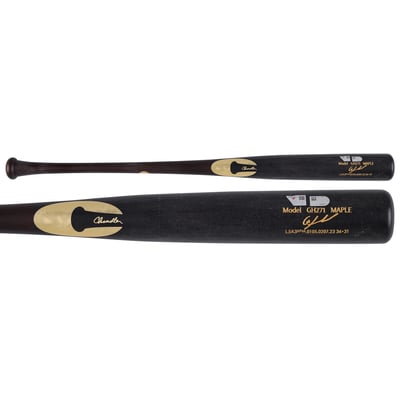 Gunnar Henderson Baltimore Orioles Fanatics Authentic Player-Issued Black Chandler Bat from the 2023 MLB Season - NF70456915