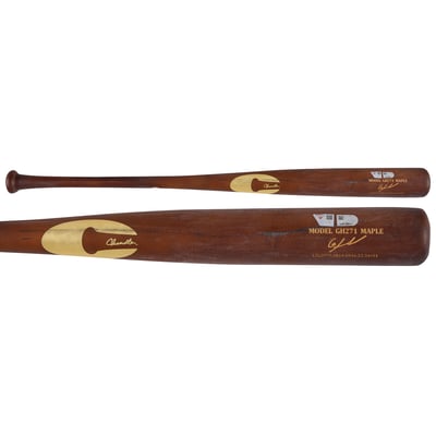 Gunnar Henderson Baltimore Orioles Fanatics Authentic Player-Issued Brown Chandler Bat from the 2025 MLB Season - NF70456925