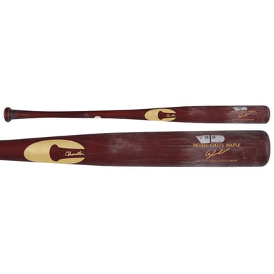 Gunnar Henderson Baltimore Orioles Fanatics Authentic Player-Issued Red Chandler Bat from the 2025 MLB Season - NF70456924
