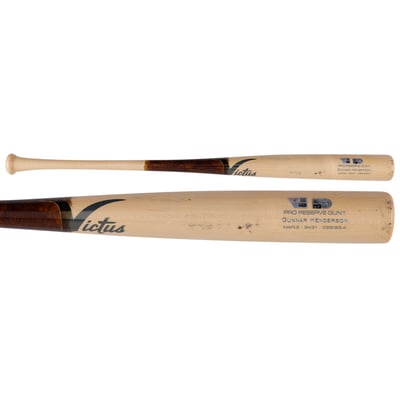 Gunnar Henderson Baltimore Orioles Fanatics Authentic Player-Issued Tan Victus Bat from the 2023 MLB Season - NF70456932