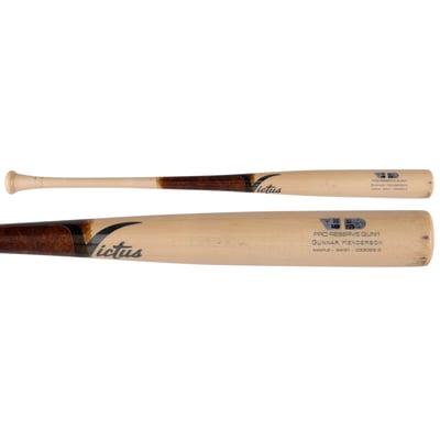 Gunnar Henderson Baltimore Orioles Fanatics Authentic Player-Issued Tan Victus Bat from the 2023 MLB Season - NF70456935
