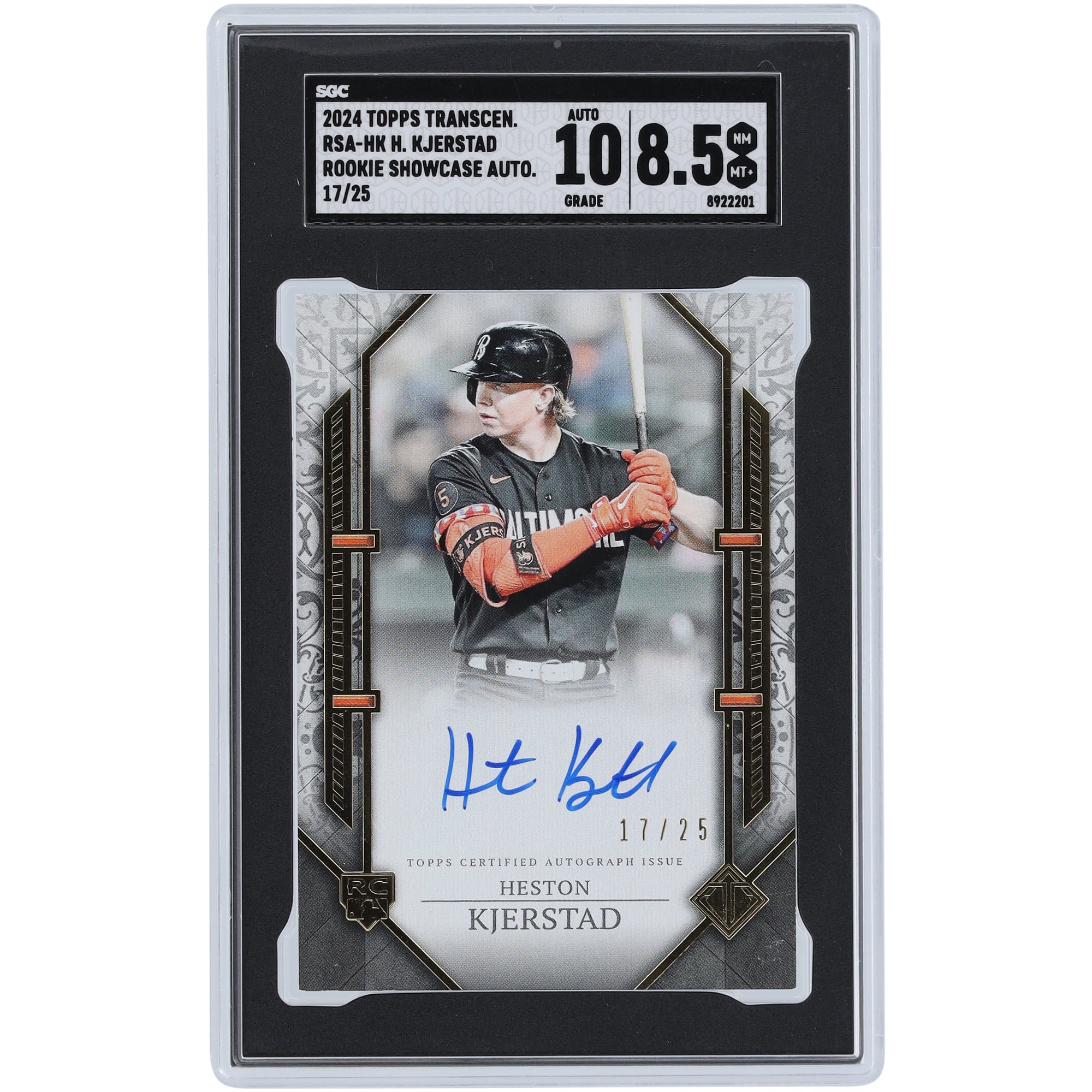 2021 Heston Kjerstad RC サイン入りカード 355/499 Panini Donruss 