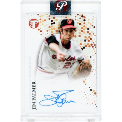 Jim Palmer Baltimore Orioles Autographed 2022 Topps Pristine #PA-JPA Card