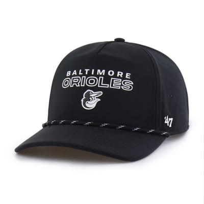 Baltimore Orioles '47 Vault Hitch Adjustable Hat - Black