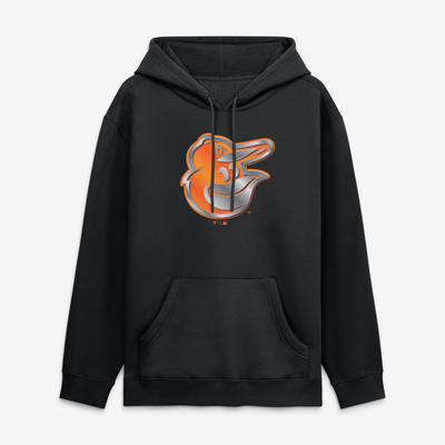 Baltimore Orioles Forged Mascot Hoodie - Black