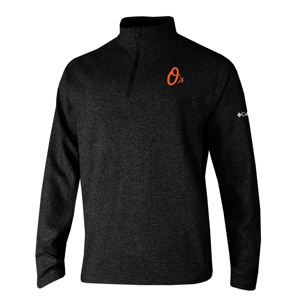 Baltimore Orioles Columbia  Swingcraft Quarter-Zip Pullover - Black