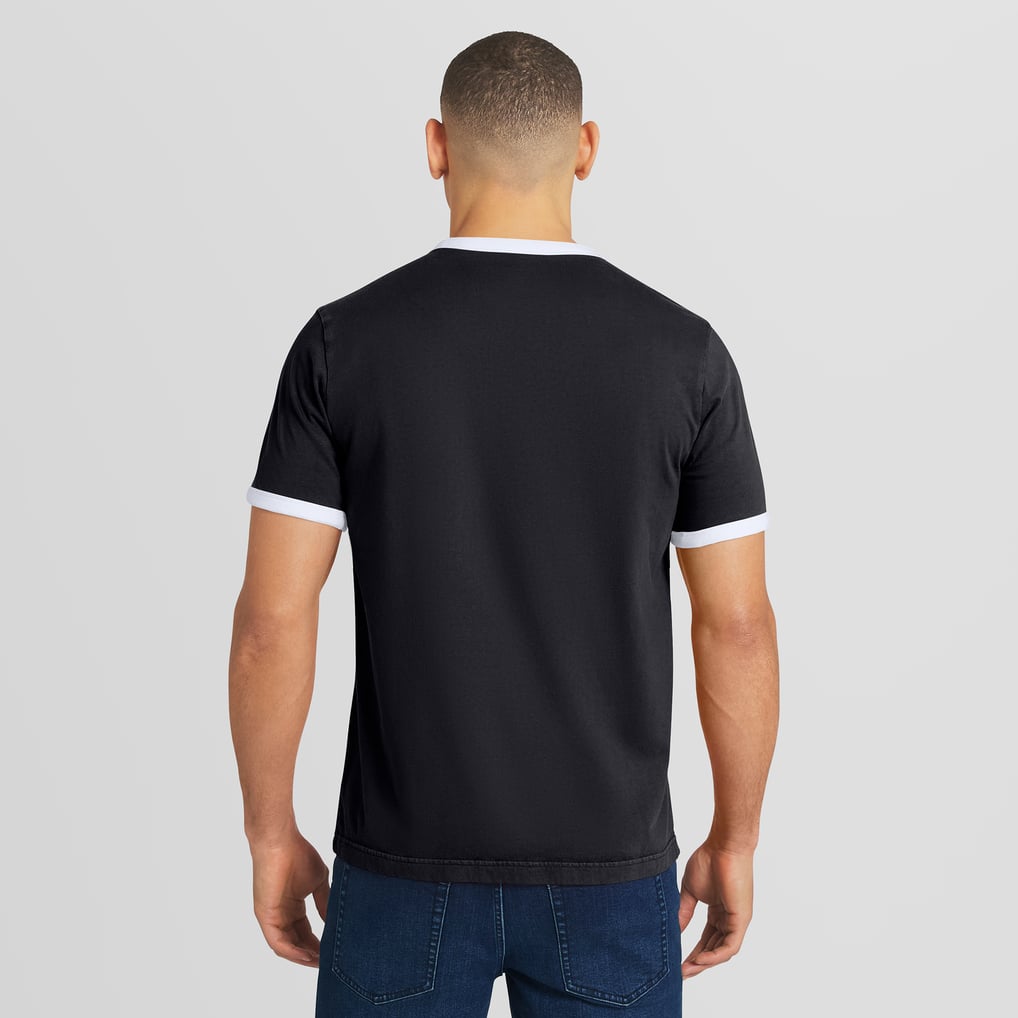  Baltimore Orioles Darius Rucker Collection by Fanatics Washed Ringer T-Shirt - Black