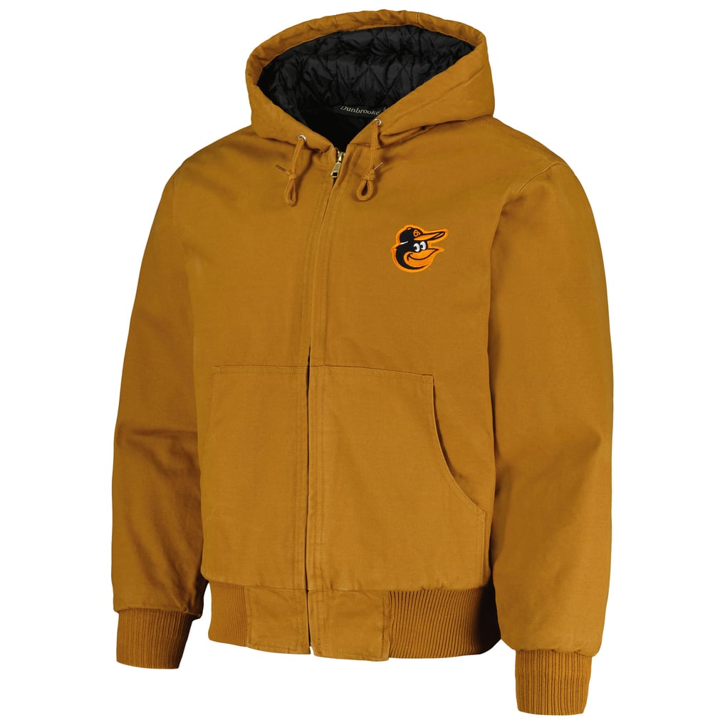 Baltimore Orioles Dunbrooke Dakota Work Full-Zip Hoodie Jacket - Brown