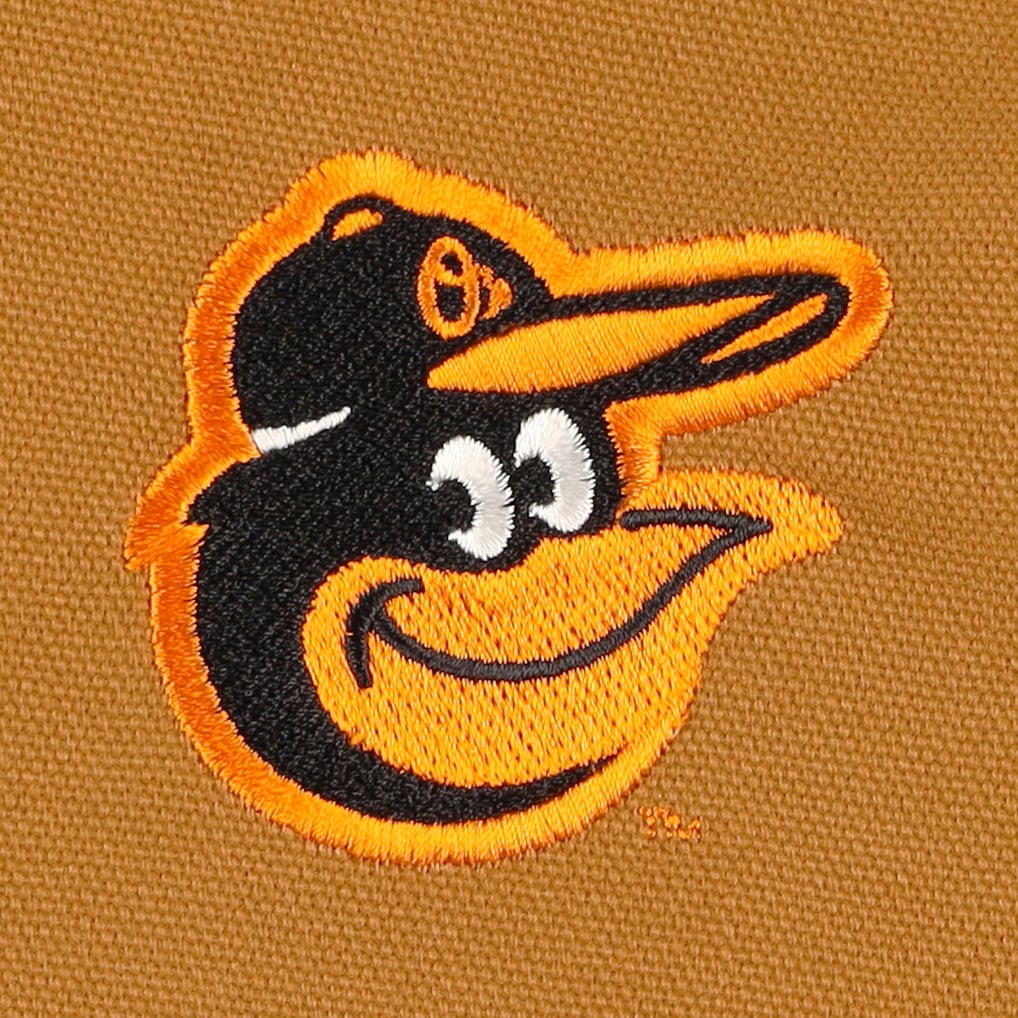 Baltimore Orioles Dunbrooke Dakota Work Full-Zip Hoodie Jacket - Brown