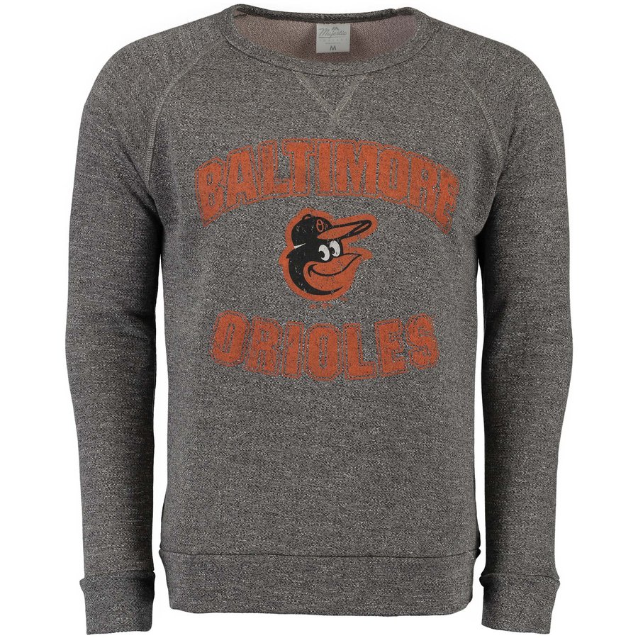 Men's Baltimore Orioles Majestic Threads Black Team Favorite French ...