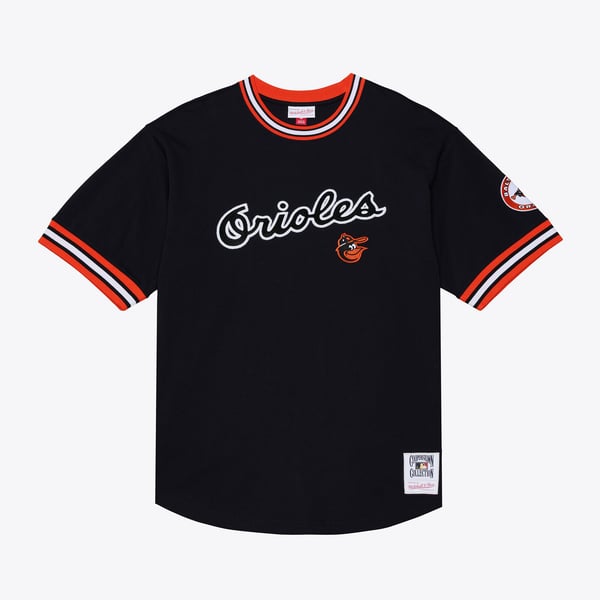 Official Baltimore Orioles Mitchell & Ness T-Shirts, Mitchell