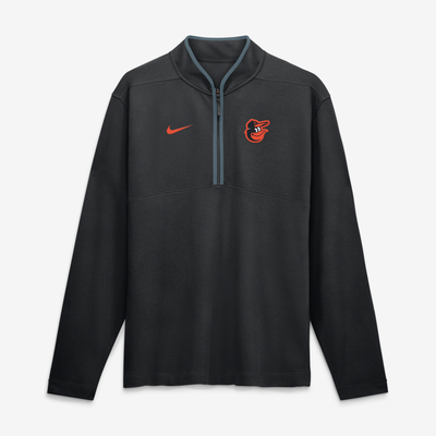 Baltimore Orioles Nike Dri-FIT Victory Half-Zip Pullover - Black