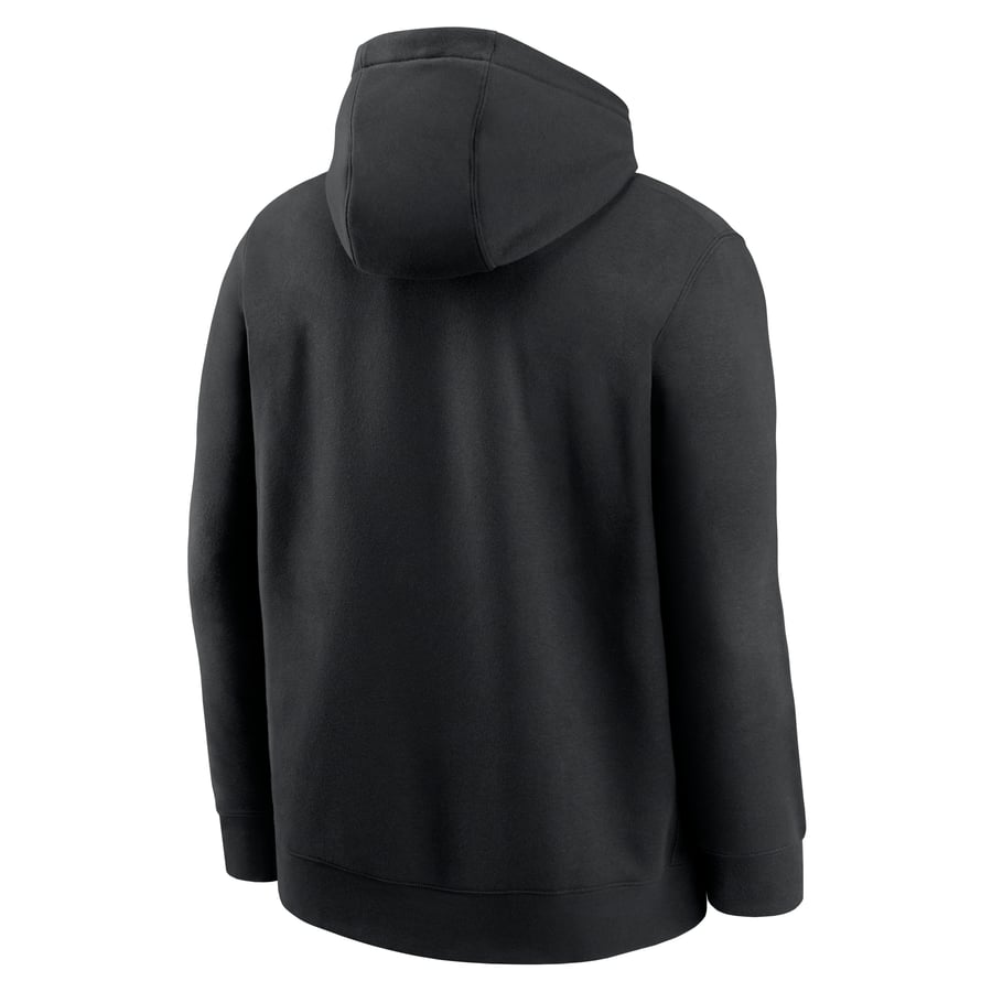 Baltimore Orioles Nike Logo Club Fleece Pullover Hoodie - Black
