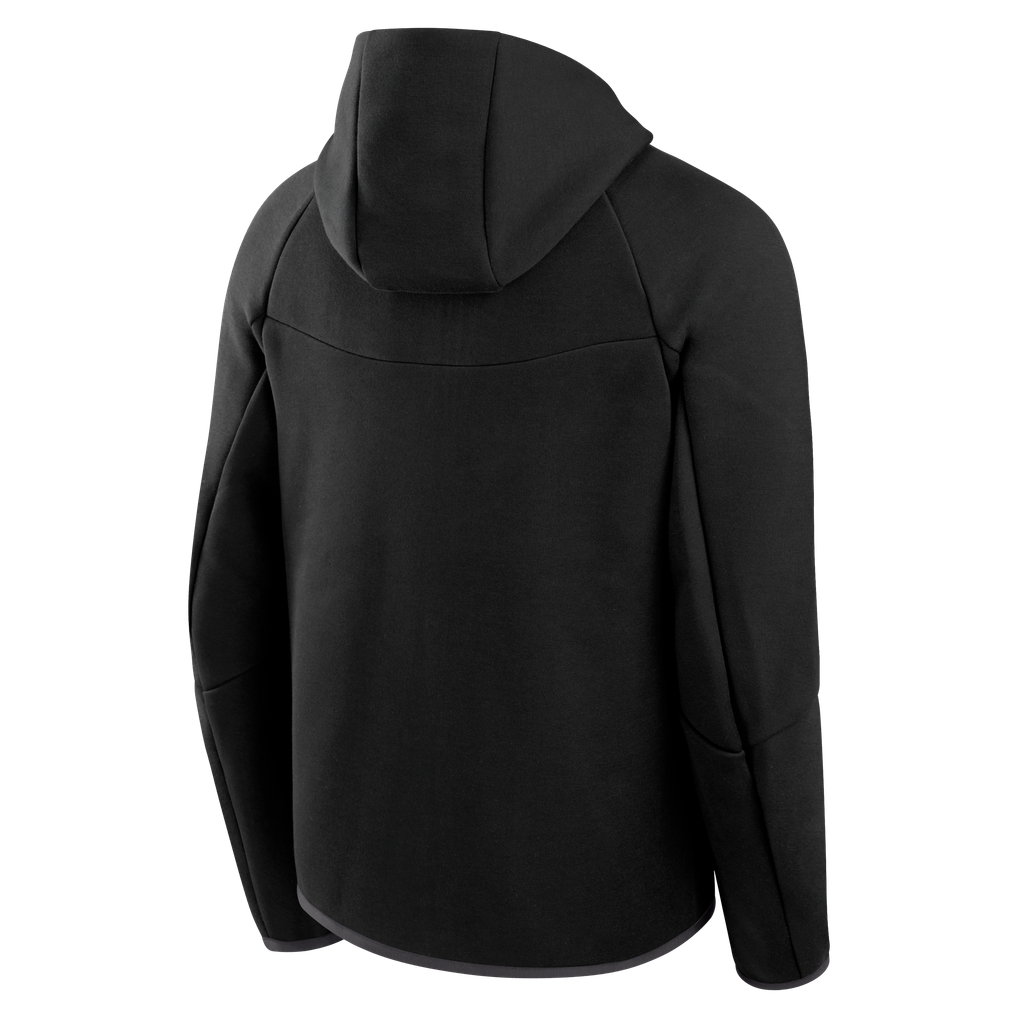 Baltimore Orioles Nike Tech Fleece Raglan Full-Zip Windrunner Hoodie - Black