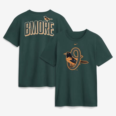 Baltimore Orioles Nike City Connect Club T-Shirt - Green